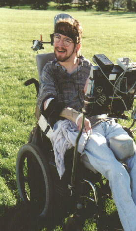 photo of person using an SGD